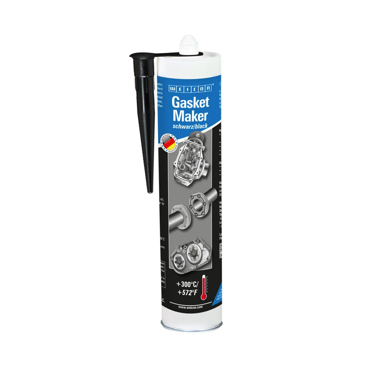Sellador De Empaquetaduras 310 Ml Gasket Maker Negro WEICON